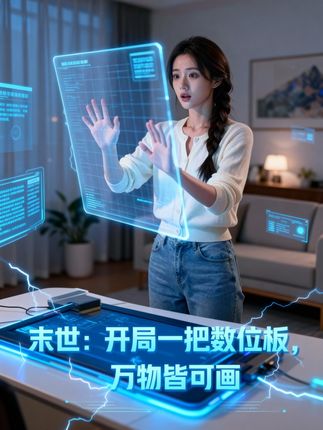 末世开局一把数位板，万物皆可画(全集)