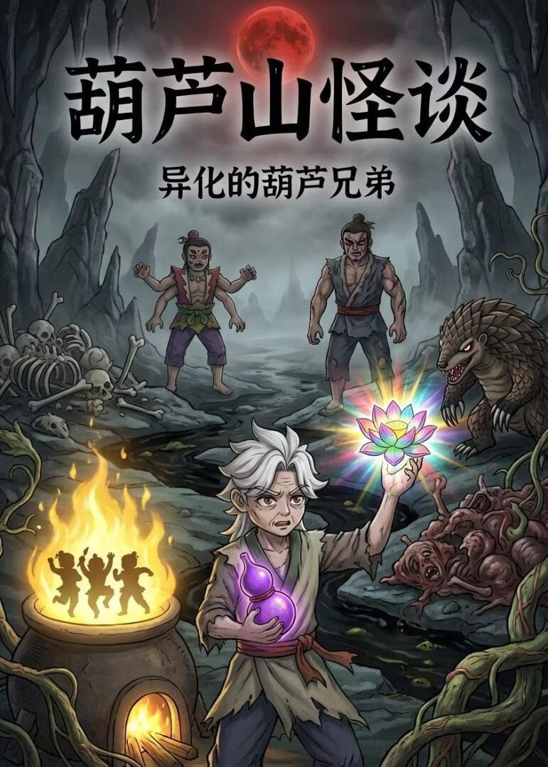 葫芦山怪谈，异化的葫芦兄弟(全集)