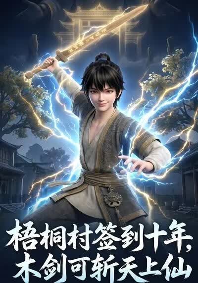 梧桐村签到十年，木剑可斩天上仙(全集)