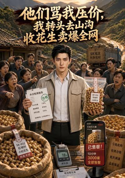 他们骂我压价，我转头去山沟收花生卖爆全网(全集)